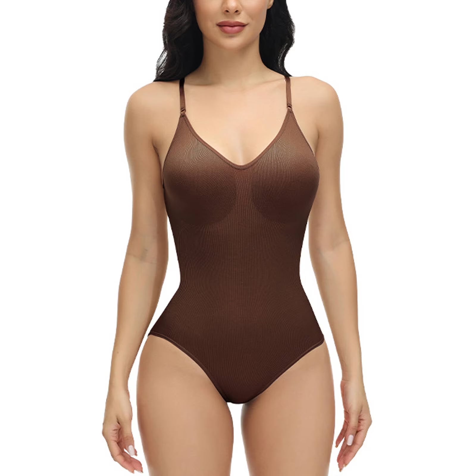 Shapewear Bodysuit,Bodysuit for Women ,Tummy Control Bodysuit Seamless Sculpting Snatched Waist Body Suit Thong or Brief